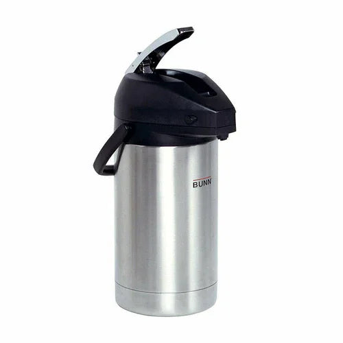 BUNN-O-MATIC 32130.0100 Airpot 3.0 Liter Lever-Action Stainless Steel NSF
