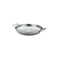 Thermalloy 5724172 Thermalloyr Paella Pan, 3 qt., 11 in  dia. x 2 in H, without cover, stay (2) coo