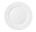 Arcoroc FM542 Plate, 9-1/2 in , round, wide rim, rolled edge, microwave/dishwasher safe, fully