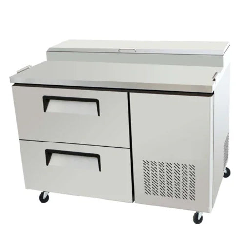 EFI CPDW2-44VC | Versa Chill | Refrigerated Pizza Prep Table 14 cu. ft.