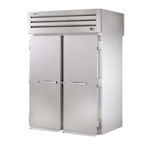 True STR2HRT-2S-2S SPEC SERIESr Heated Cabinet, roll-thru,two-section, (2) stainless steel doors fr