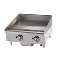 Star Mfg 624TF Star-Maxr Heavy Duty Griddle, gas, countertop, 24 in  W x 21 in  D cooking surfa