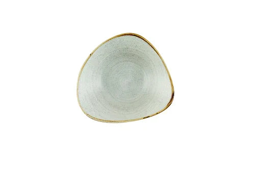 Churchill SRGYTRB71 Bowl 7 in dia 13 Oz triangle raw grey lotus microwave safe