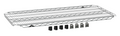 Metro EZA-2448NC Super Erecta EZ-ADD Shelf, wire, 48 in W x 24 in D, includes: (4) EZ-ADD polymer