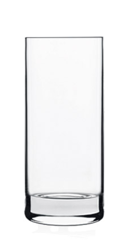 Luigi Bormioli A10421BYL02AA01 Hi-Ball Glass, 11.5 oz., reinforced rims, curved bowl shape, heat treated, machi