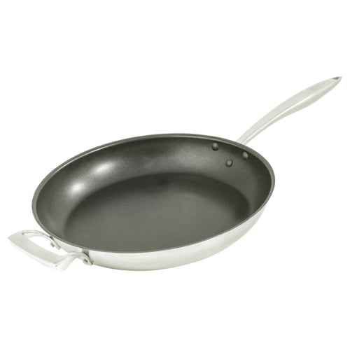 Thermalloy 5724064 Thermalloyr Deluxe Fry Pan, 14 in  dia. x 2-3/10 in , without cover, stay cool h