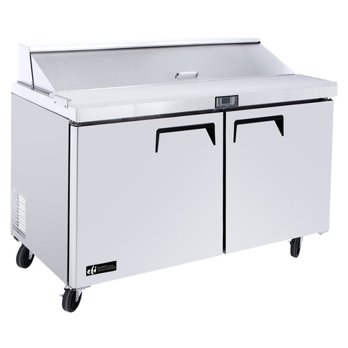 EFI CSDR2-60VC | Versa Chill | Refrigerated Salad/Sandwich Prep Table 17.2 cu. ft.