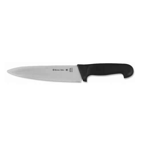 Browne PC1298 Cooks Knife, 8 in  high carbon stain-free German steel blade, molded polypropyle