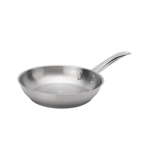 Browne 5734051 Elements Fry Pan, 11 in  dia. x 2 in H, riveted hollow cool touch handle, operat