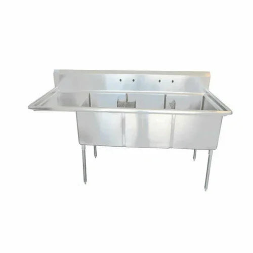 EFI SI824-3L | Versa Steel | Pot Sink Three Compartment 99-1/2 in W