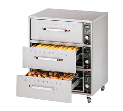 Hatco HDW-3N Warming Drawer Unit with Three Drawers for Food Storage