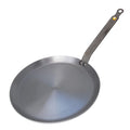 Browne 77561530 de Buyer Mineral B Element Pancake/Crepe Pan, 11-13/16 in  dia., round, riveted