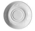 Continental 21CCEVE307 Saucer, 6 in  dia., round, double well, scratch resistant, oven & microwave safe