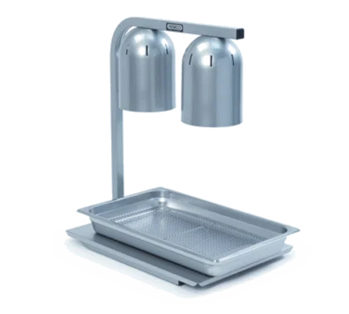 NEMCO 6000A-2TP Heat Lamp, Infrared, Freestanding, Two Bulb, 500 Watts