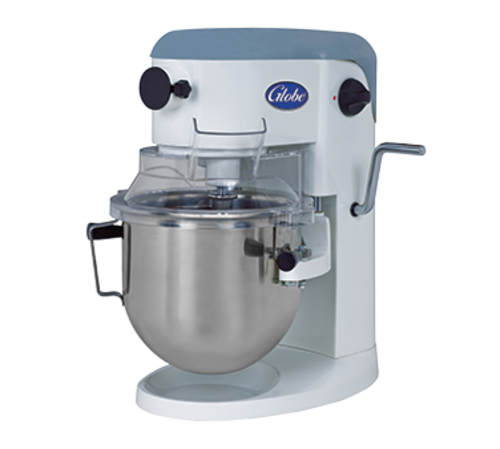 Globe SP05 Planetary Mixer, 5 qt., countertop model, 10-speed, gear-driven transmission, #1