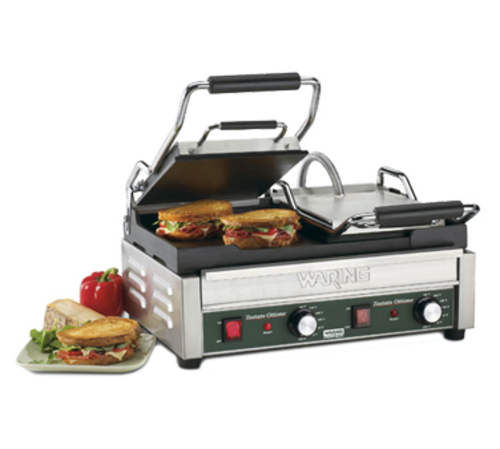 Waring WFG300 Tostato Ottimo Dual Toasting Grill, electric, double, 17 in  x 9-1/4 in  cooking