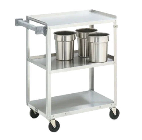 Vollrath 97120 | Utility Cart | Stainless 3-Shelf Truck 300 lb Capacity