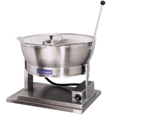 Cleveland SET15 Electric Tilting Skillet with 15-Gallon Capacity and Round Pan