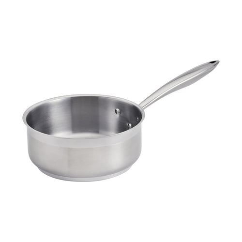 Thermalloy 5724162 Thermalloyr Low Sauce Pan, 2-1/2 qt., 8 in  dia. x 3-1/2 in H, without cover, st