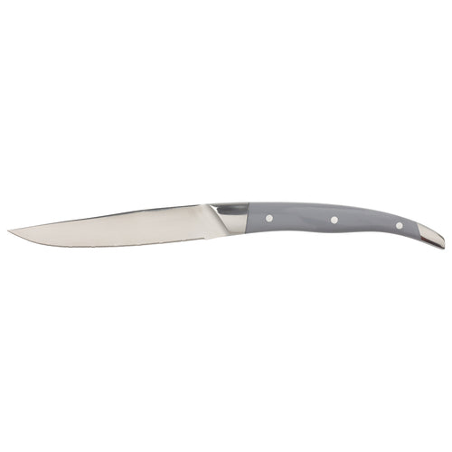 Arcoroc FJ509 Steak Knife, 9-5/8 in , Chef & Sommelier, Imperial Acrylic, grey