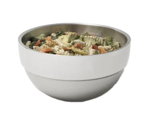 Vollrath 46667 | Double Wall Round Bowl 3.4 Quart | Stainless Steel