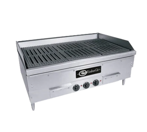 EMBERGLO E2436-208V-5700301 electric countertop charbroiler with recessed heating elements