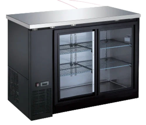 EFI CBBGDS2-48CC | Versa Chill | Back Bar Sliding Glass Door Cooler
