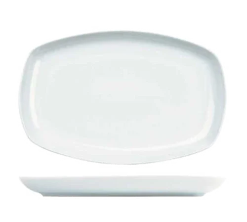 Churchill ZCAPRCPS1 Platter 9.5x6.25 Inches Rectangular Rolled Edge Chip Resistant