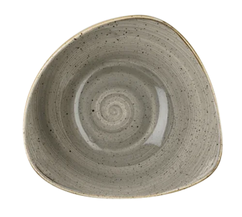Churchill SPGSTRB71 Triangular Ceramic Bowl for Microwave and Dishwasher Use