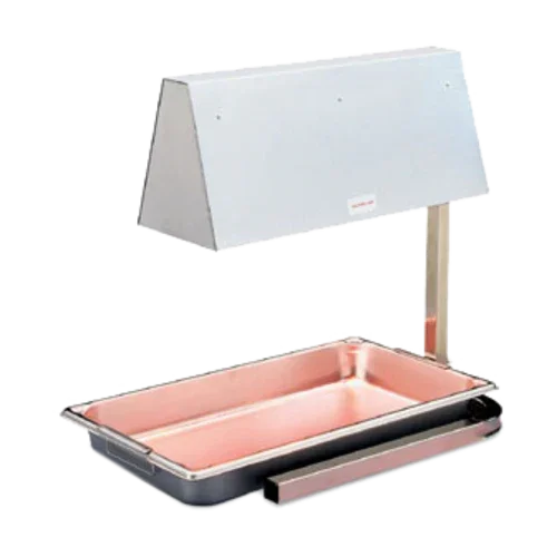 Vollrath 71500 | Cayenner Heat Lamp | Model OHC-500 White Bulbs Stainless Base