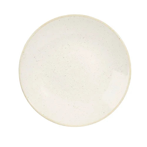 Churchill SWHSPD251 Plate 10 Inch Round Deep Coupe Microwave Dishwasher Safe Ceramic