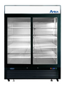 Atosa MCF8727GR Refrigerator Merchandiser, two-section, 54-2/5 in W x 29-7/10 in D x 81-1/5 in H