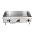 Toastmaster TMGM36 Griddle, countertop, natural gas, 36 in  W x 21 in  D cooking surface, (3) steel
