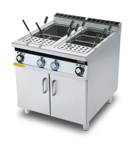 ITALIANA E98 electric pasta cooker, floor model, 22 gallons, stainless steel body