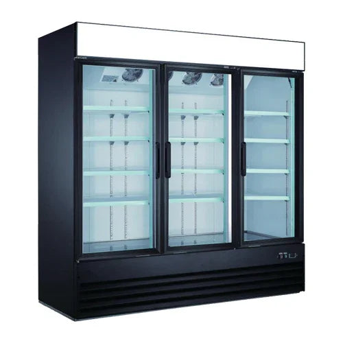 EFI F3-78GDVCX | Versa C. X-Line | Freezer Merchandiser 2 Section 35.3 cu. Ft.
