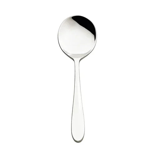 Browne 502117 Eclipse Bouillon Spoon, 6 in , 18/10 stainless steel, mirror finish