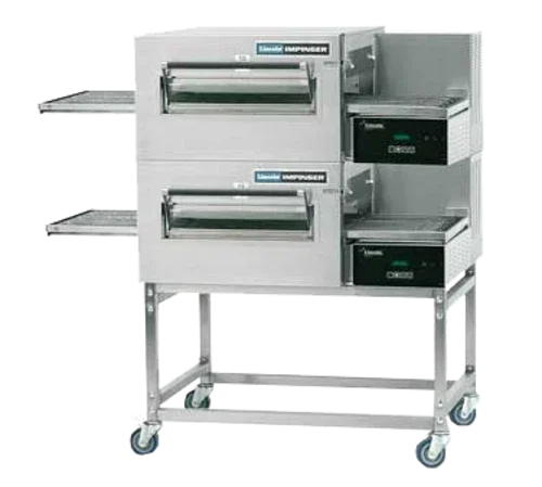 Lincoln 1180-2G Double Stack Gas Oven Package with Two Complements