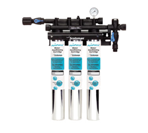 Scotsman AP3-P AquaPatrol Plus Water Filtration System, triple system, 6.3 gallons per minute m