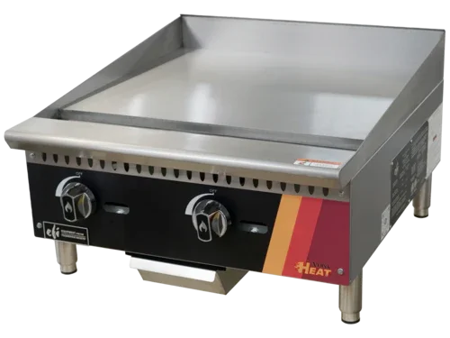 EFI HGM24-N | Versa Heat | Griddle natural gas countertop 24 in W 60,000 BTU