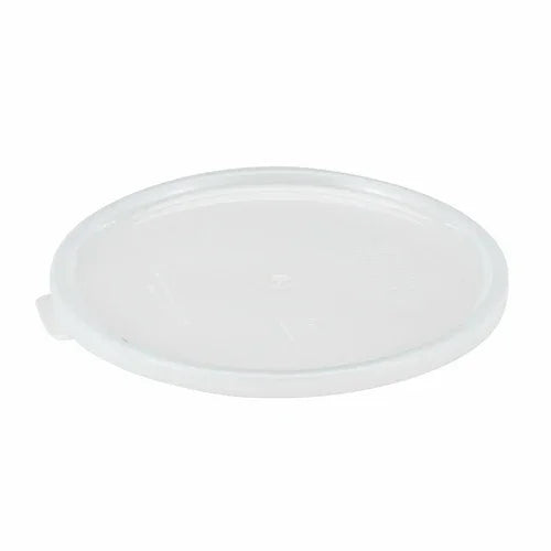 Cambro CCPL27148 | Crock Cover | Round Snap-On for CCP15 and CCP27 Crocks, White