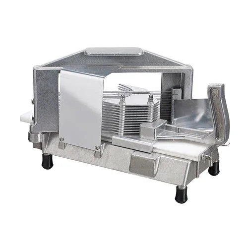 Winco TTS-250 | Tomato Slicer | Manual 1/4 in Slice Stainless Steel Blade