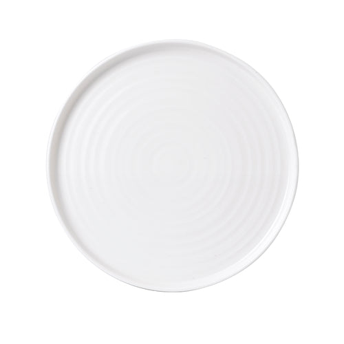 Churchill WH  WP261 Chefs Plate, 10-1/4 in  dia., round, walled, microwave & dishwasher safe, cerami