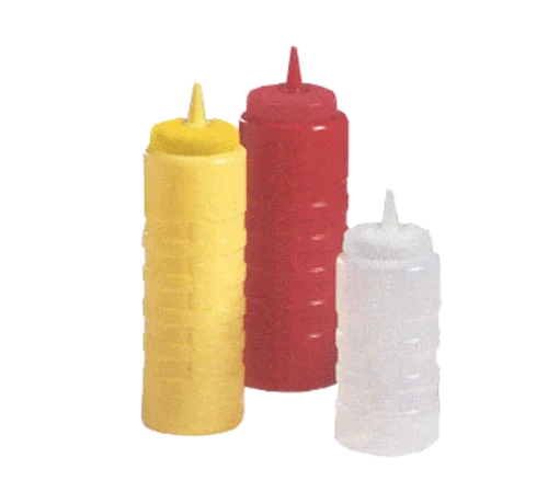 Vollrath 4924-02 | Traexr Color-MateT Squeeze Bottle Dispenser 24 oz. | Red