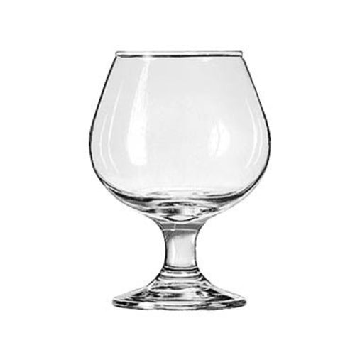 Libbey 3704 Brandy Glass, 9-1/4 oz., Safedger rim & foot guarantee, Embassyr (H 4-1/2 in  T