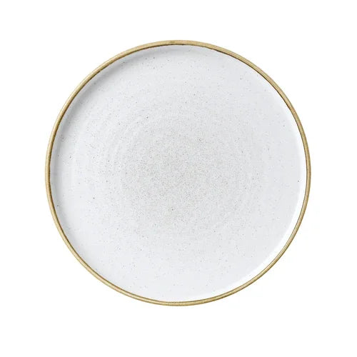 Churchill SWHSWP211 8-1/4 in Round Walled Ceramic Plate for Microwave and Dishwasher