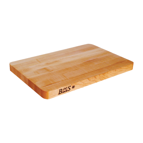 John Boos 213 Chop-N-Slice Cutting Board, 18 in W x 12 in D x 1-1/4 in  thick, edge grain cons