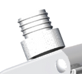 Browne 574350-5 Nozzle Adaptor, for whipped cream dispenser, for aluminum and stainless steel he