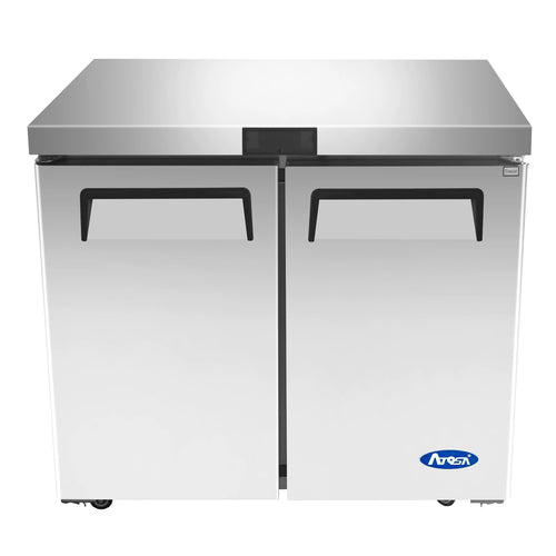 Atosa MGF36FGR Atosa Undercounter Freezer, reach-in, two-section, 36-3/8 in W x 30 in D x 34-1/
