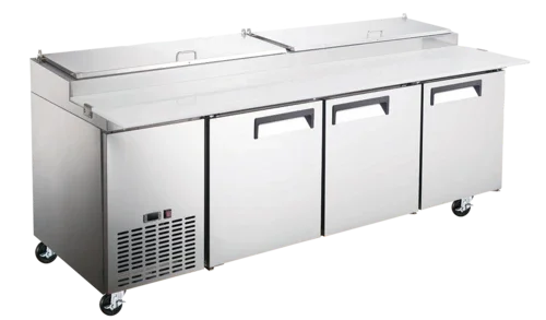 EFI CPDR3-93VCX | Versa C. X-Line | Refrigerated Pizza Prep Table, (3) Sections