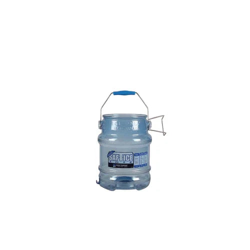 Carlisle SI6100 | Saf-T-Icer Shorty Ice Tote 5 Gallon Polycarbonate Rubber Handle